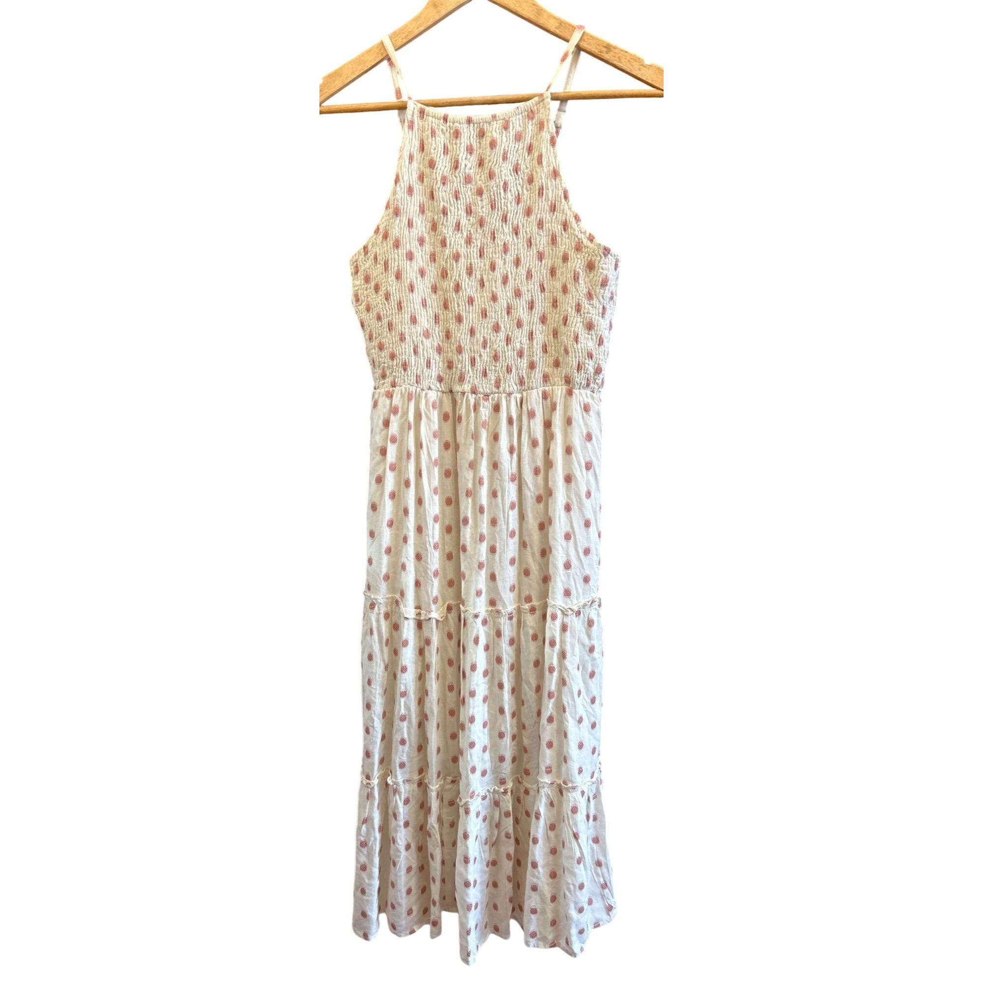 sim and sam dress WHITE DOUBLE GAUZE FRONT BUTTON MIDI Dress Sim and Sam