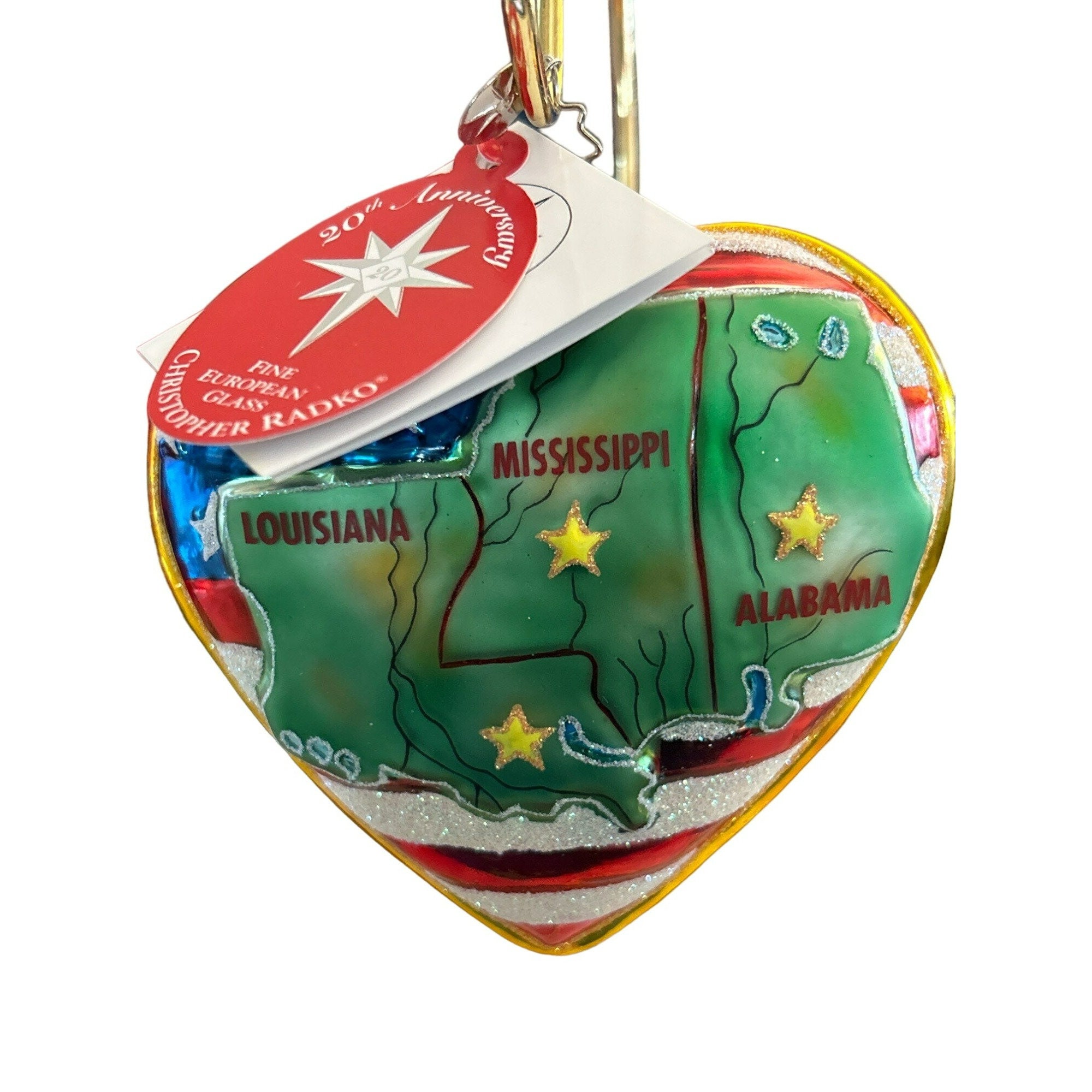 Christopher Radko 20th Anniversary 2005 in the Hearts of Etsy