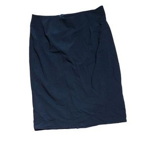 Escada Couture Black Women&#39;s Classic Wool Blend Pencil Skirt European 44