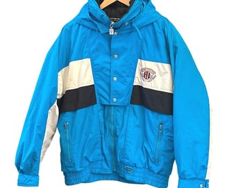Vintage Hard Corps Ski Jacket: 80s/90s Color Block Snowboarding