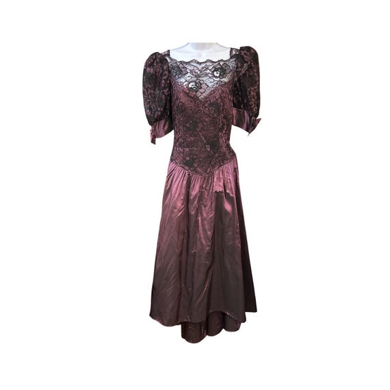 80s Dance Allure Prom Dress Gothic Romance Whimsigoth Dark Coquette
