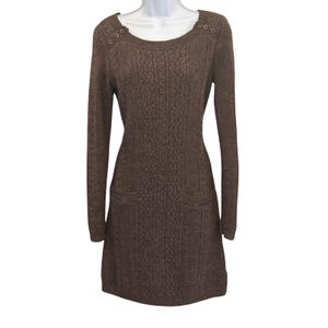 half zip knit dress Green Ribbed Half Zip Collar Textured Knit Dress main image 1