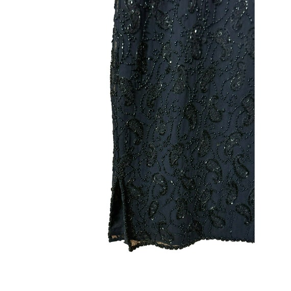 Phoebe for Kay Unger Women's Black Sequin Beaded … - image 4