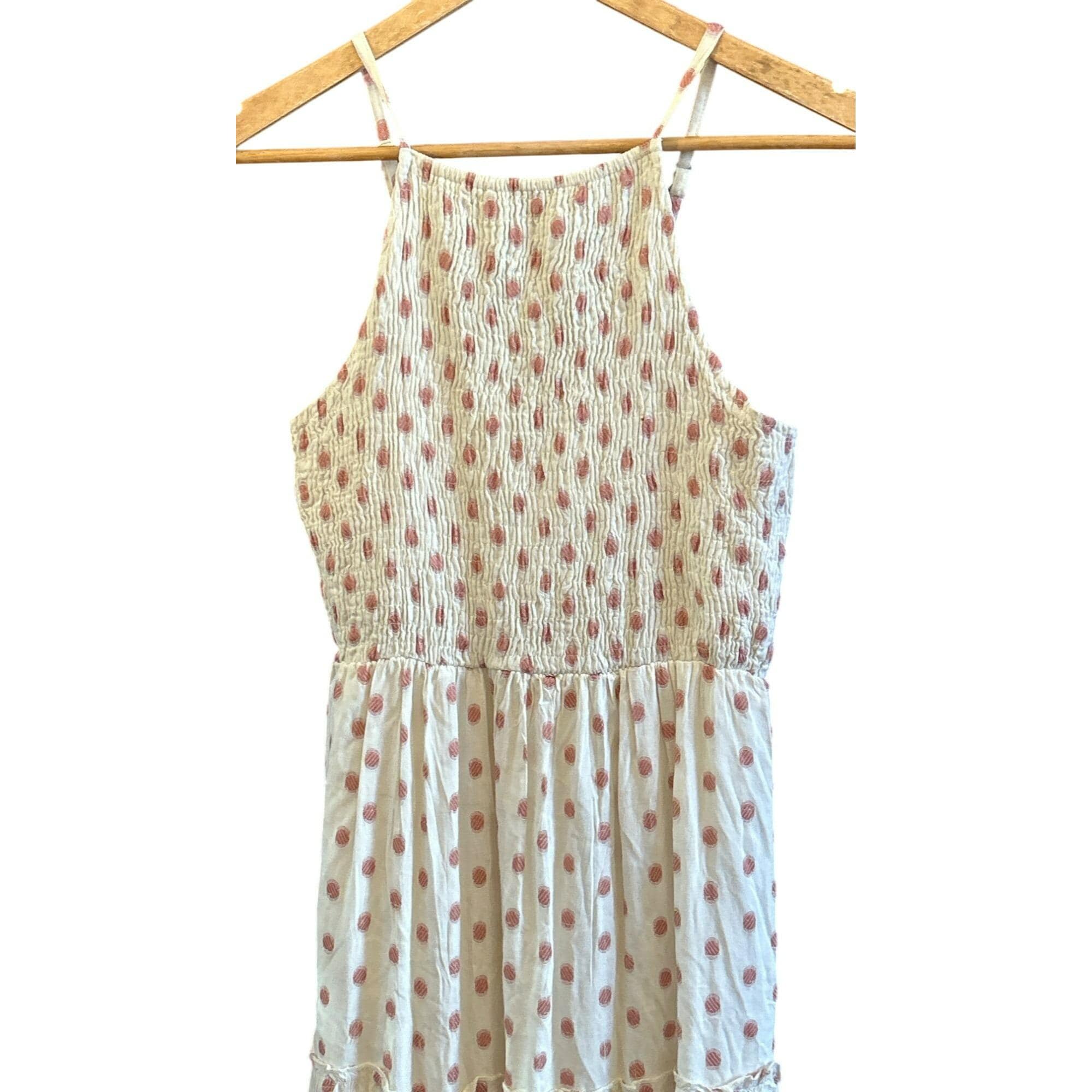 sim and sam dress WHITE DOUBLE GAUZE FRONT BUTTON MIDI Dress Sim and Sam