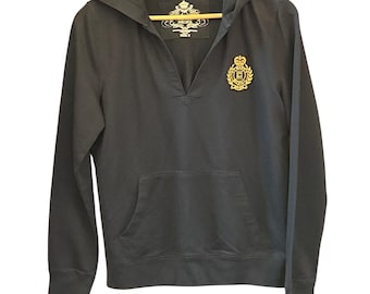 NWT Chaps hoodie met marineblauw embleem Preppy Collegiate Dark Academia Sporty Classic