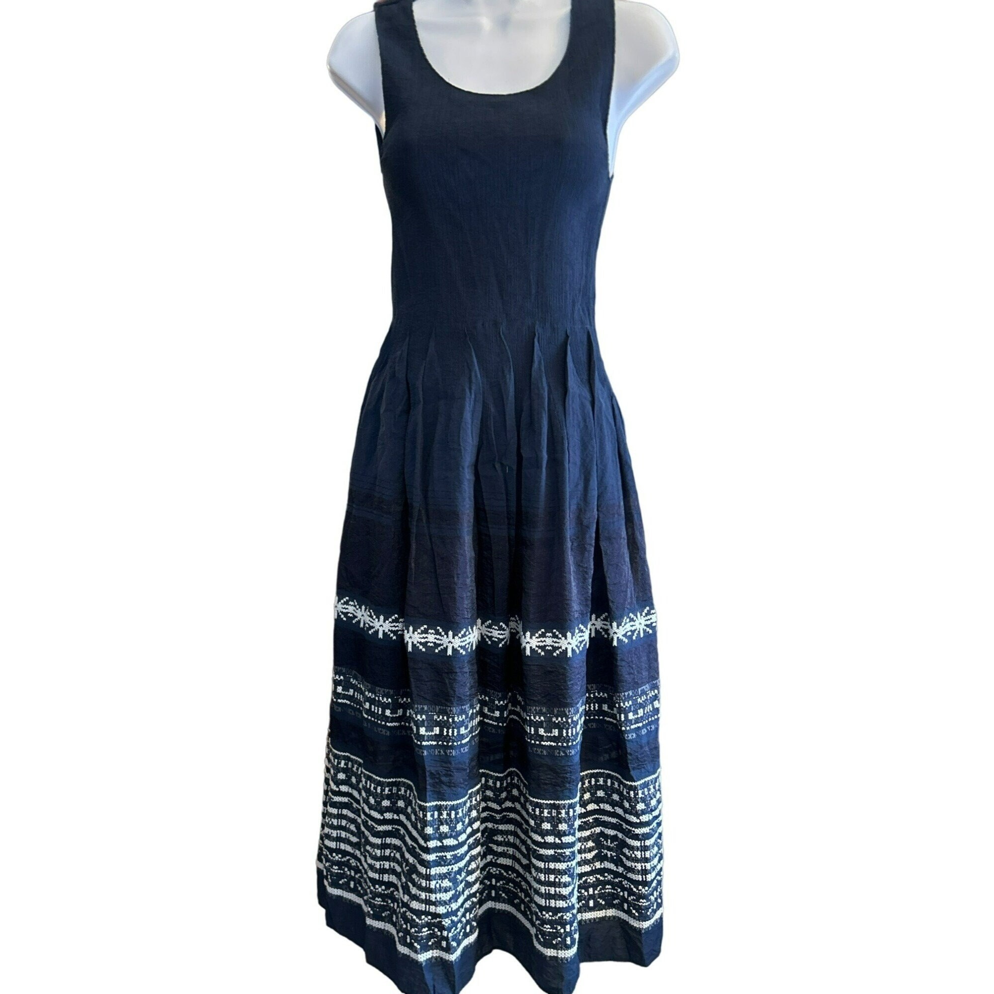 Max studio embroidered dress new arrivals