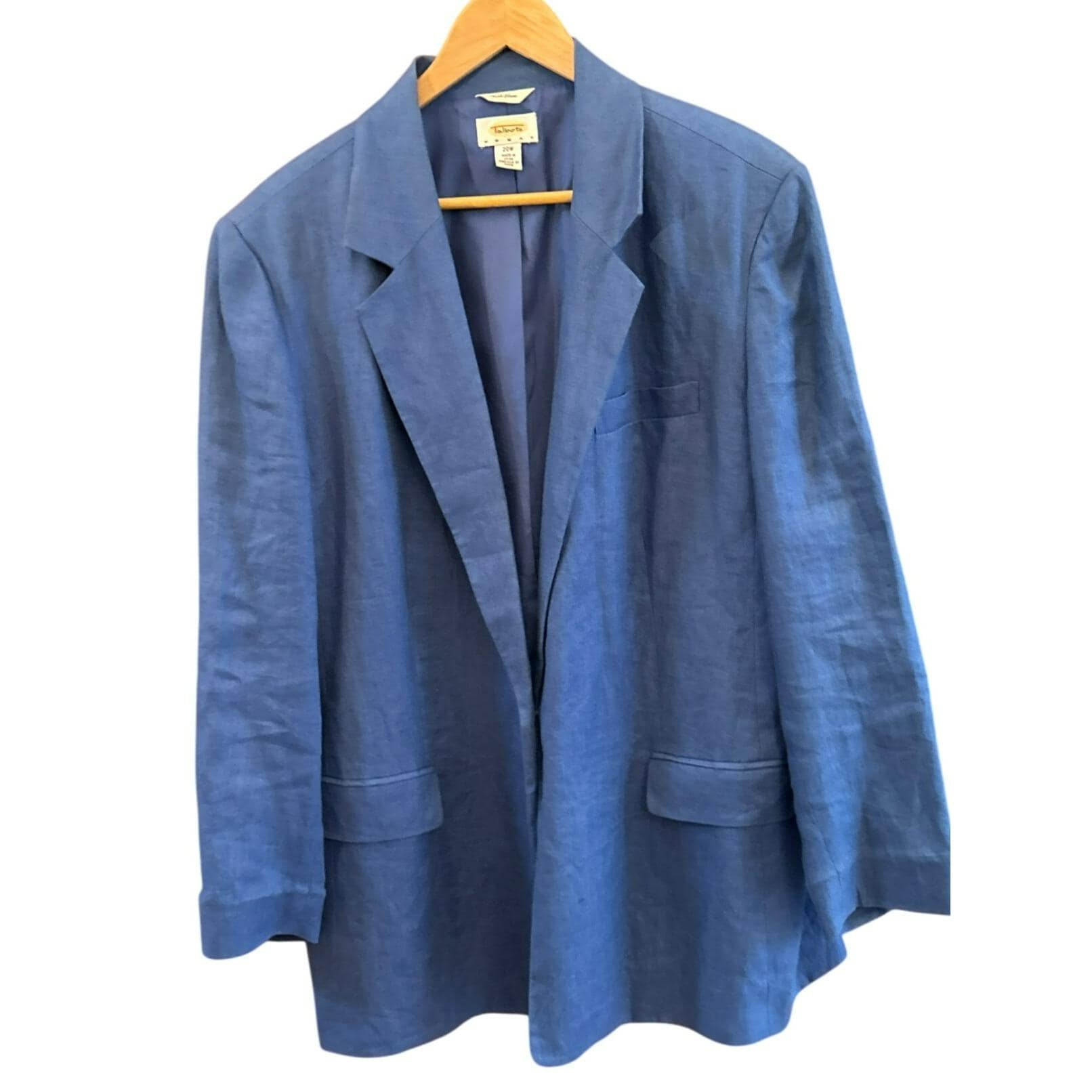 Vintage Linen Blazer - Etsy