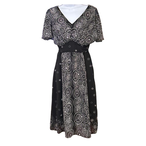 cotton eyelet dress GRACE SLEEVELESS Black, Size:US 10.5-11 / UK 10 This is the one Style:Backless Sue Wong Nocturne Vintage