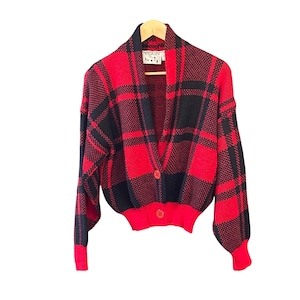 Vintage Burberry Cardigan - Etsy