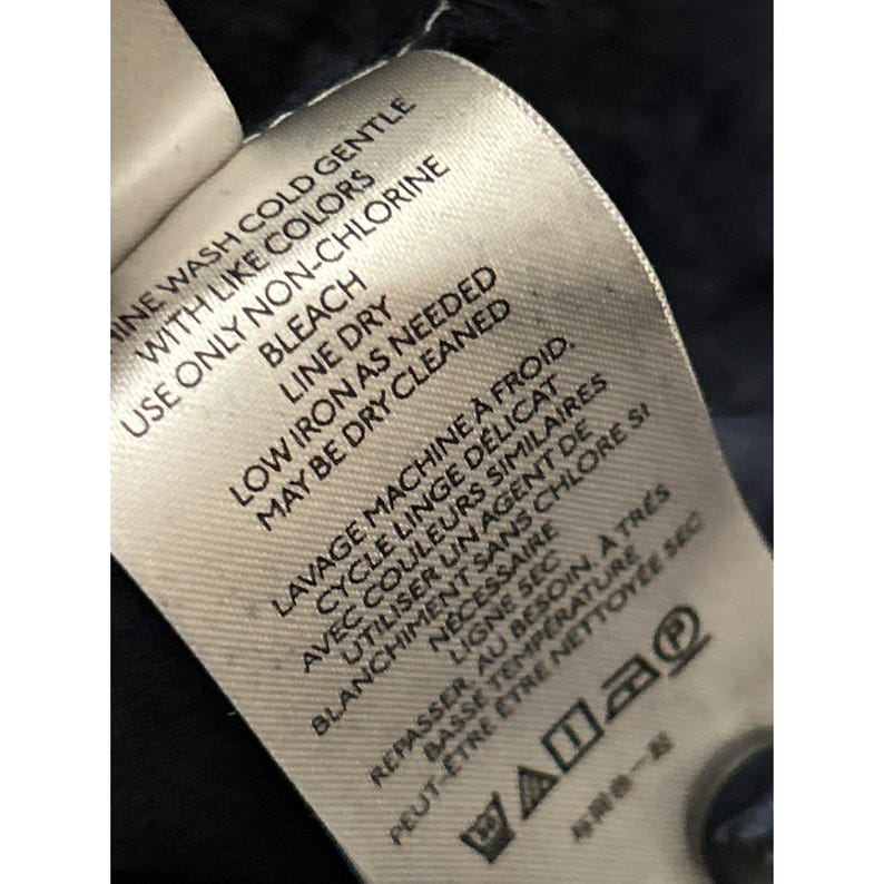 Pilcro Anthropologie Damtröja med batikmönster, knappar, liten, lätt, casual bild 7