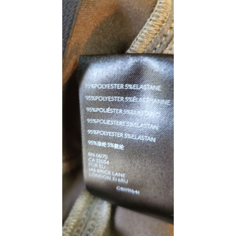 By Anthropologie Women's Camo Pull On Pants Size XS Leggings Camouflage image 8