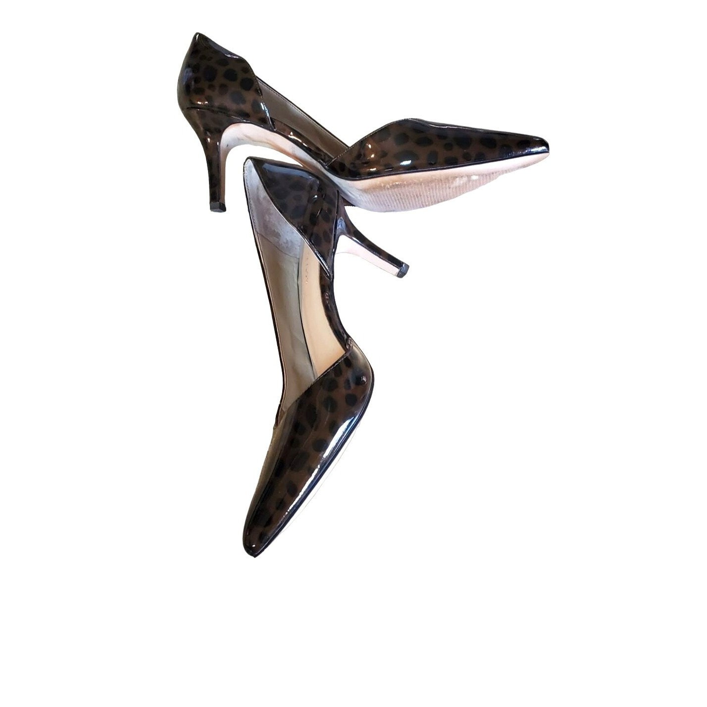 Escarpins Noirs Vernis Ann Taylor - Taille US 6.5 - Occasion Classiques