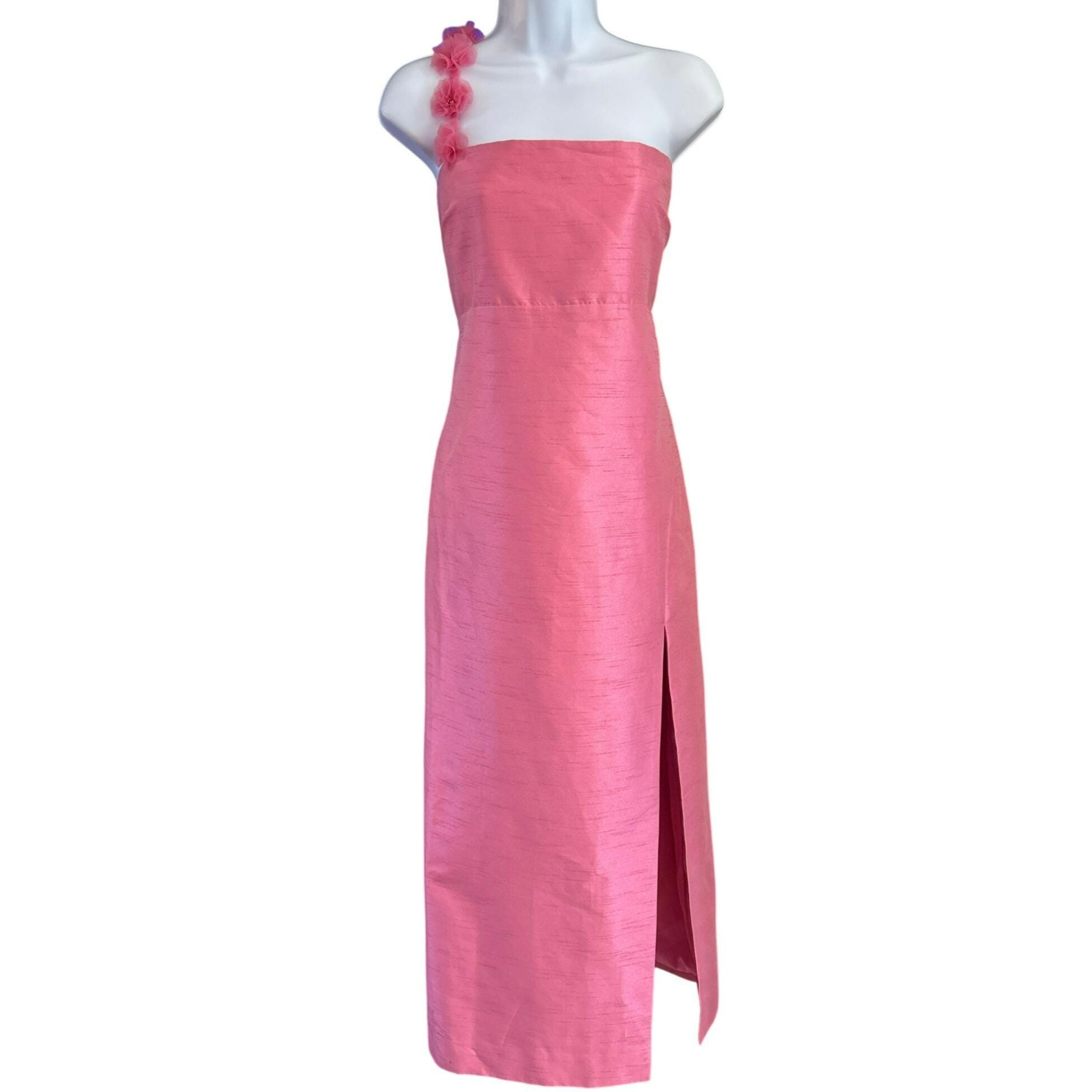 likely pink floral dress Prosperina Darcy Cotton Maxi Dress In La France Dianthus Pink