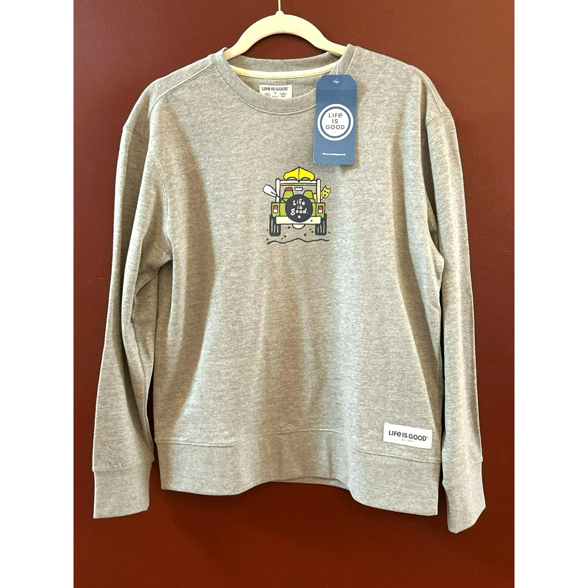 Life is good crewneck hotsell