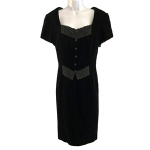 adrianna papell black velvet dress Circle S Men's Black Dress Pants
