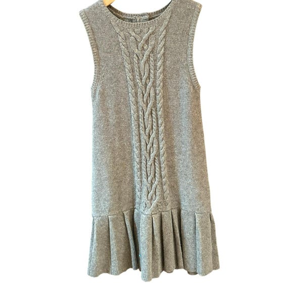 Janie & Jack Girls Gray Brown Sleeveless Knit Cashmere Blend Sweater Dress  4T - Etsy Denmark