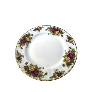 Royal Albert Old Country Roses Salad Plates 8&quot; England