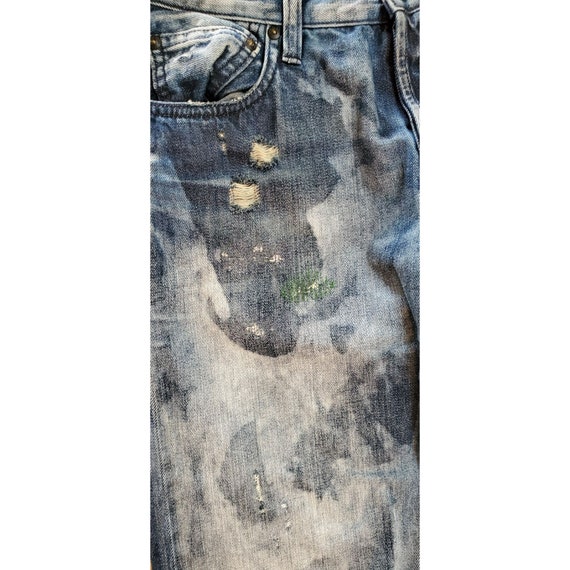 PRPS Men's Barracuda Couture Washed Denim Jeans Size 30 Style