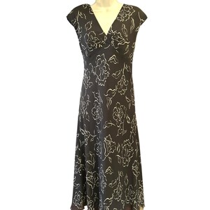 knee length dresses for ladies Chaps Purple Faux-Wrap Sleeveless Midi Dress main image 1