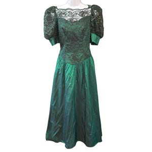 green coquette dress - Etsy Prom dress