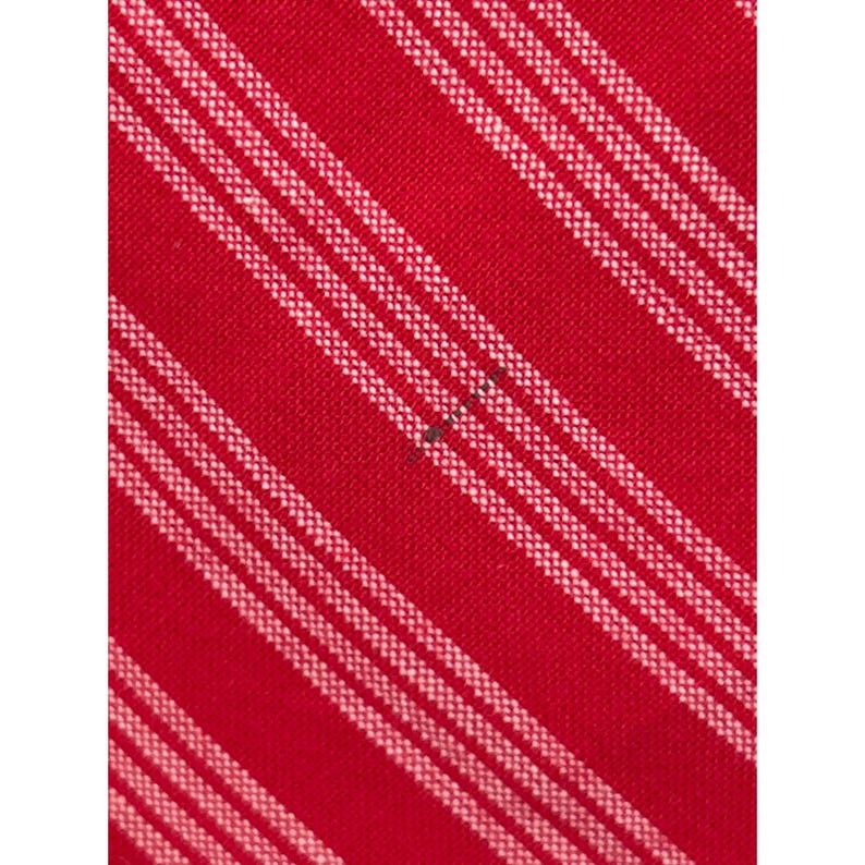 Vintage Lil Anthropologie Striped Dress Nautical Summer Americana Picnic Coastal image 4