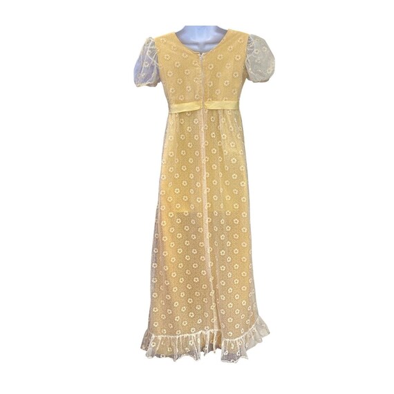 sheer daisy dress daisy floral print dress sheer crew neck short sleeve