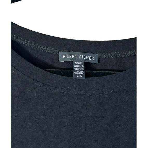 Eileen Fisher Women's Black Oversized Classic Min… - image 3