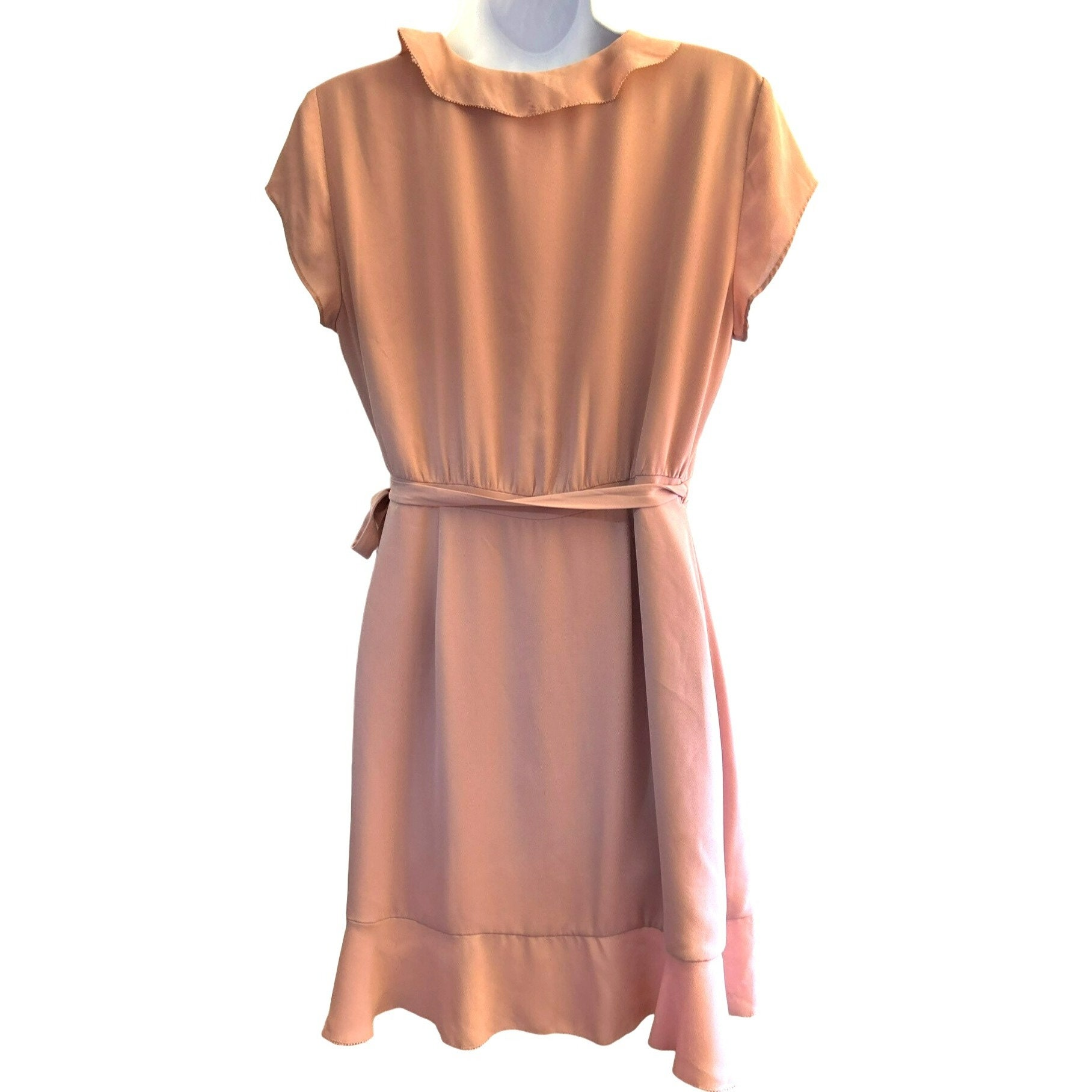 aritzia pink wrap dress Lawn Dress