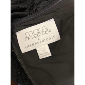 Mare Mare x Anthropologie kanten korsettop Coquette Whimsigoth Dark Romance afbeelding 5