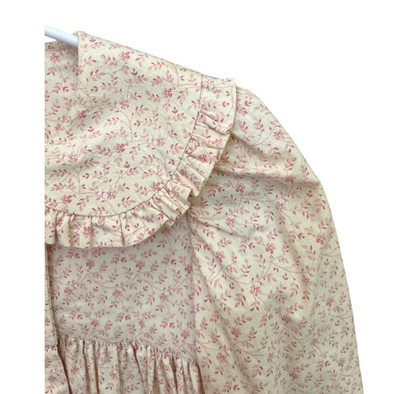 Vintage Stitches by Sue Floral Dress Cottagecore Prairie View 3