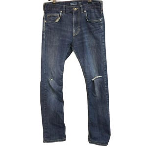 Patagonia Men&#39;s Straight Stretch Denim Jeans 30x 30 Distressed Destroyed