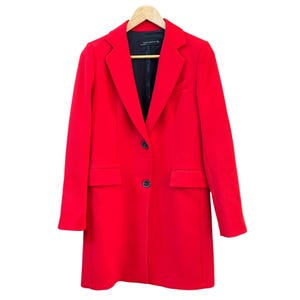 open lace back dress Button up jacket and red shorts set