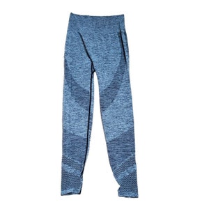 Pink Victoria Secret Grey Seamless Women&#39;s Yoga Leggings Size Medium