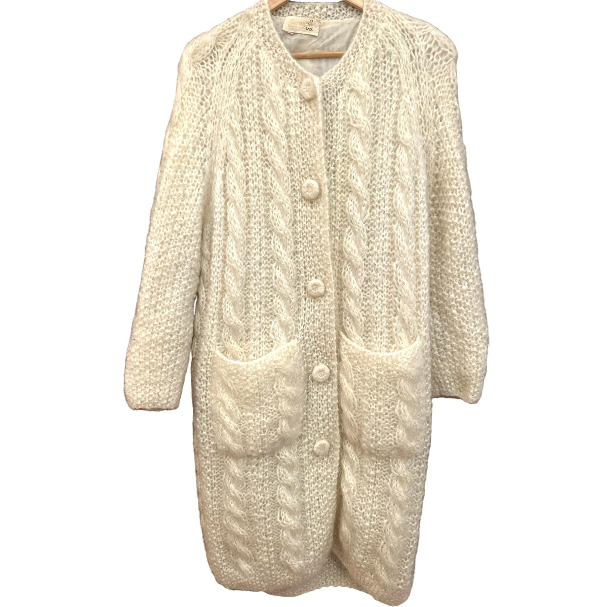 Vintage Mohair Cardigan - Etsy