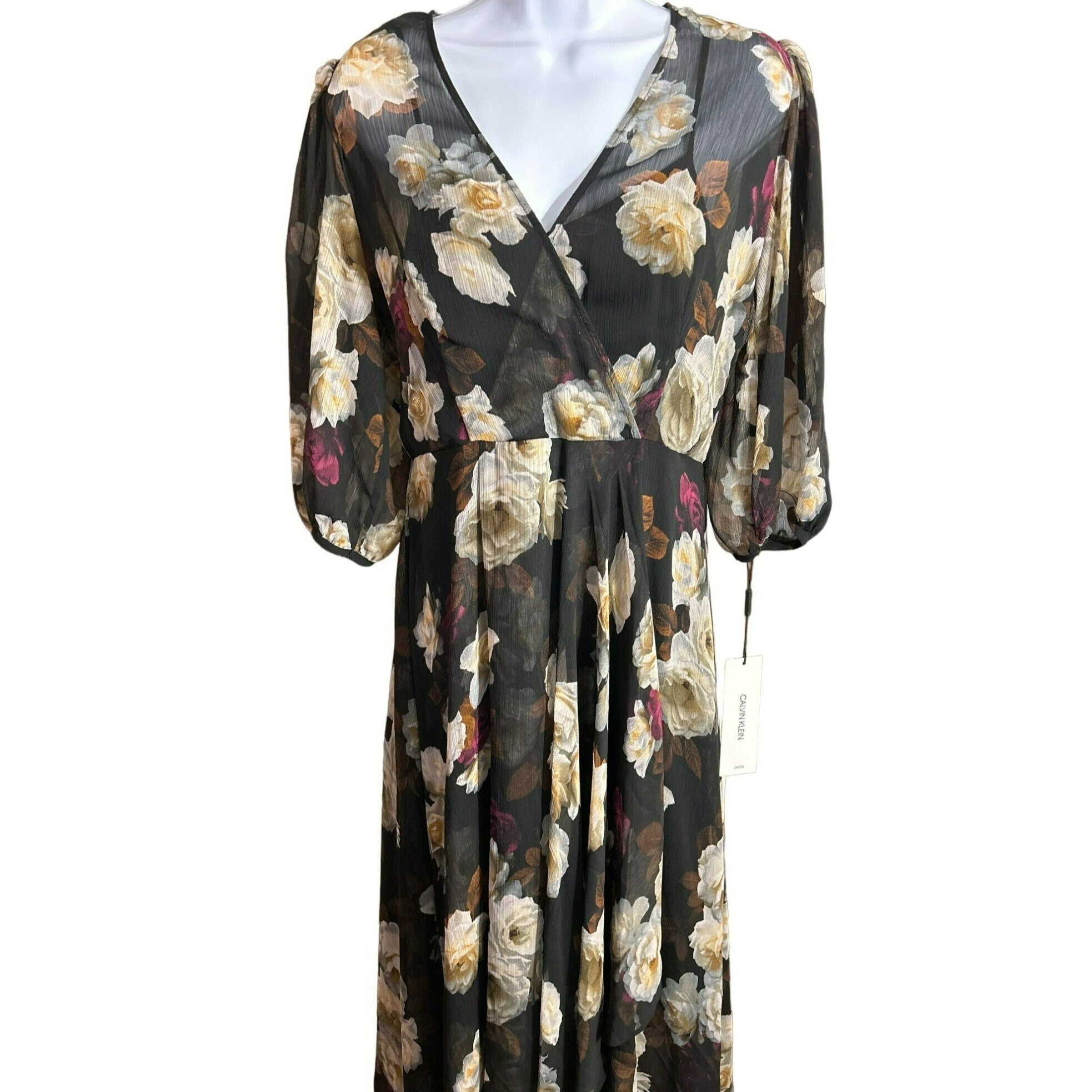 Calvin Klein Floral Dress
