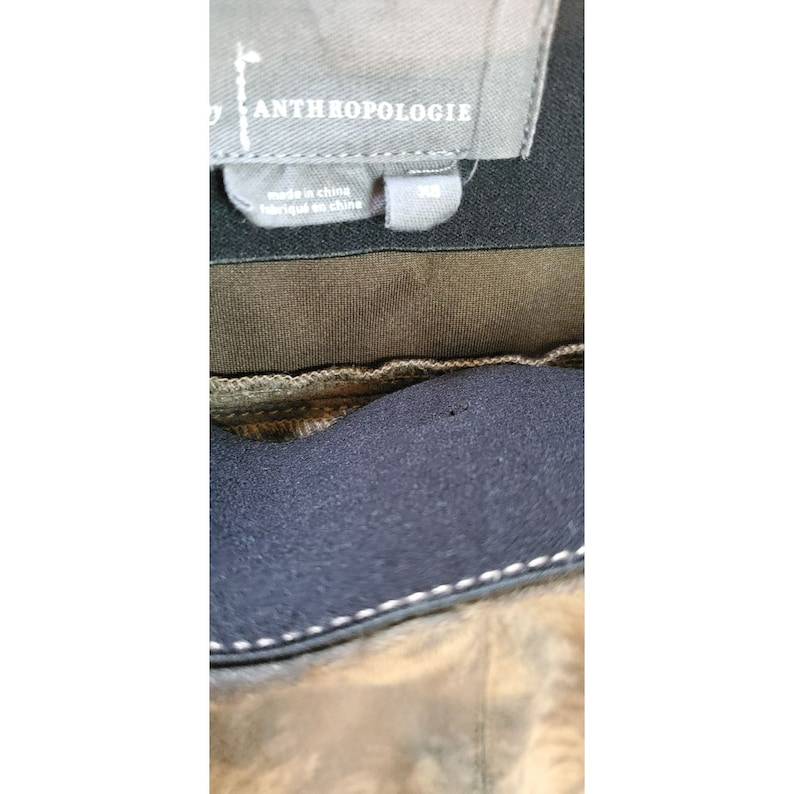 By Anthropologie Women's Camo Pull On Pants Size XS Leggings Camouflage image 6