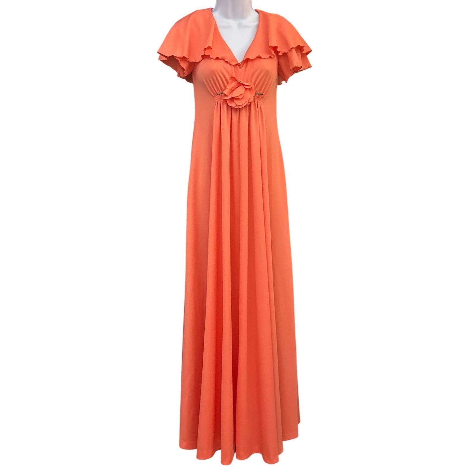 green emerald velvet dress Coral Floral V-Neck Flowy Tiered Maxi Dress – PinkBlush main image 0
