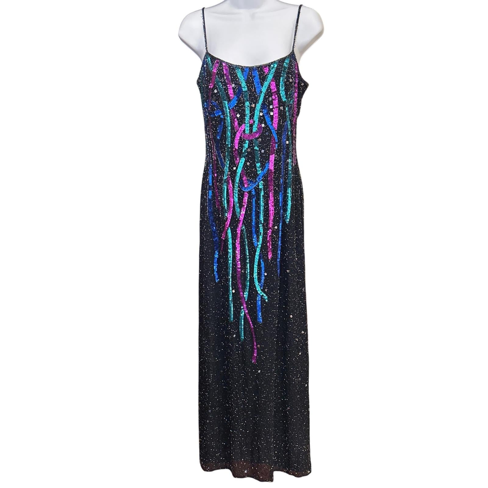 Papell Beaded Gown