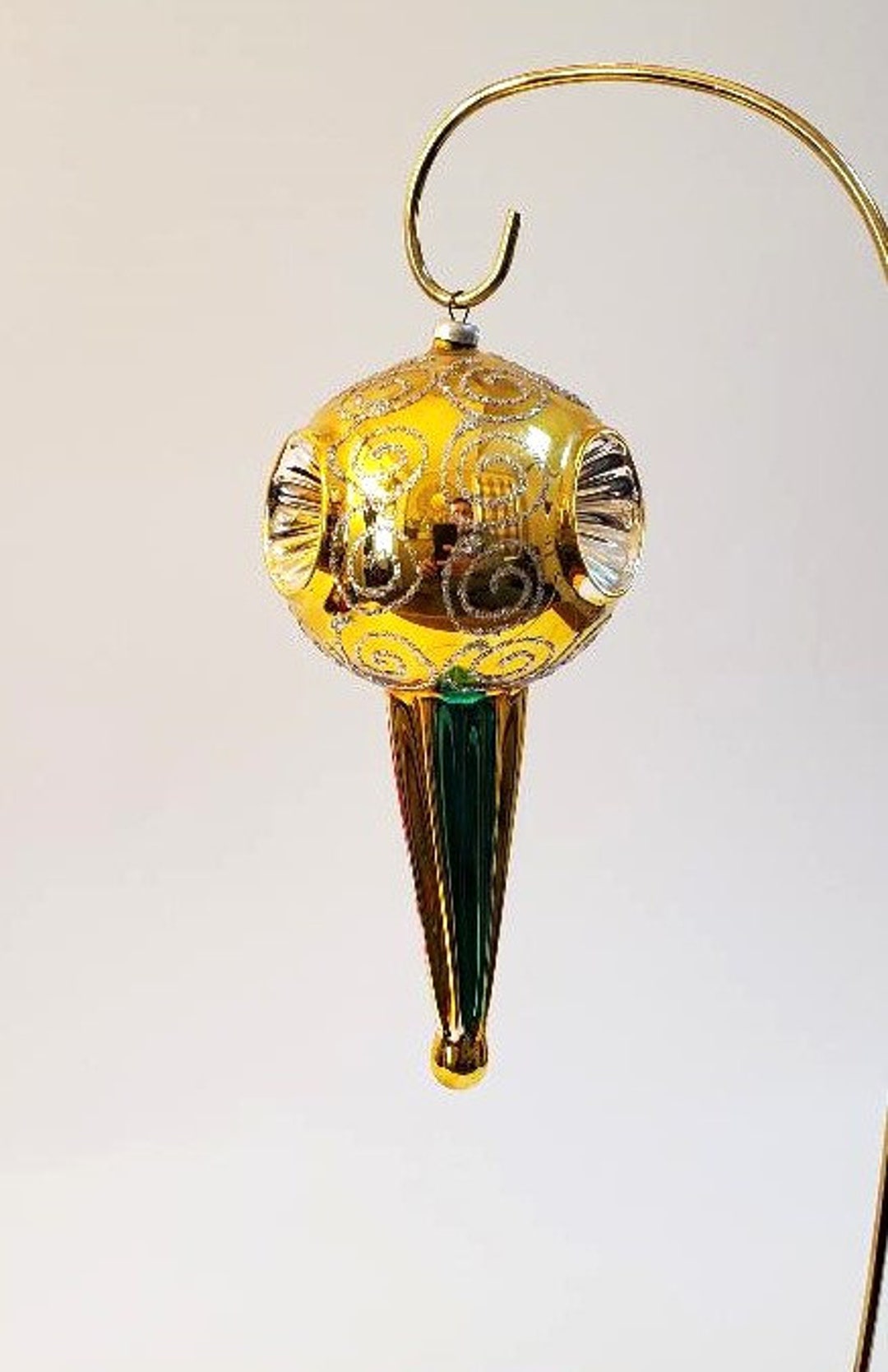 Vintage Christmas Ornament 1960s, Vintage Ornament Beautiful Colors Etsy