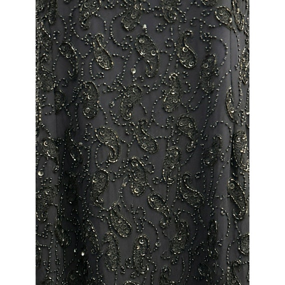 Phoebe for Kay Unger Women's Black Sequin Beaded … - image 6