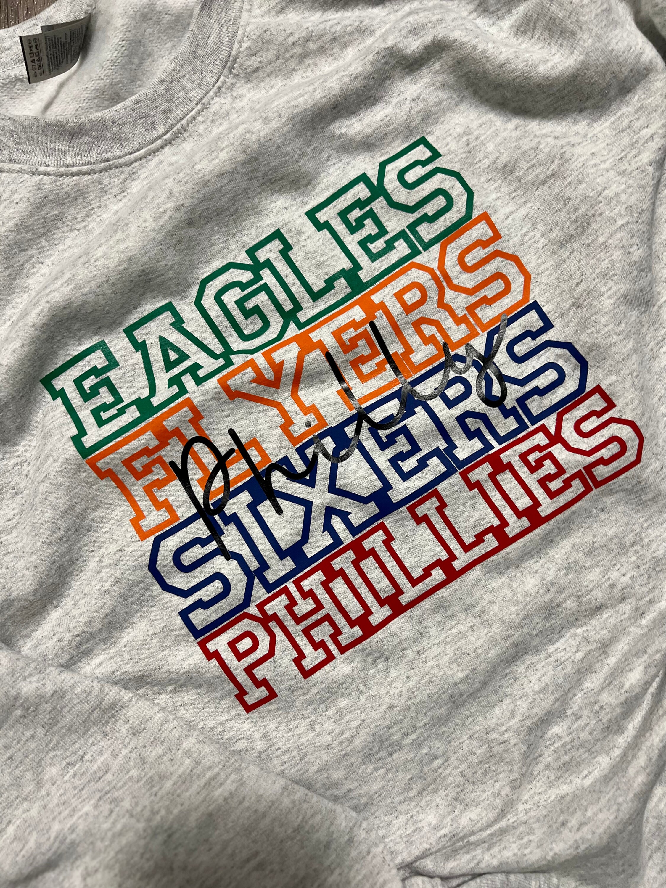 Philly Sports Team Crewneck Etsy