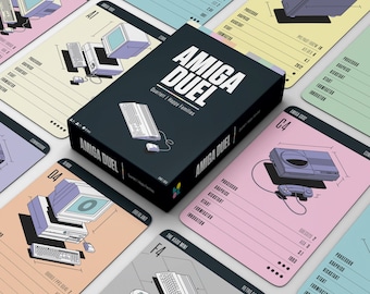 Amiga Duel - The Quartet & Trumpf Card Game for Real Amiga Fans