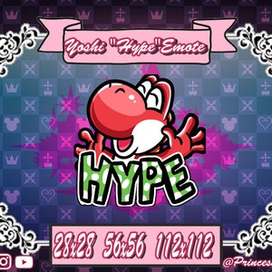 Yoshi &quot;Hype&quot; Emote - YOSHI&#39;S ISLAND