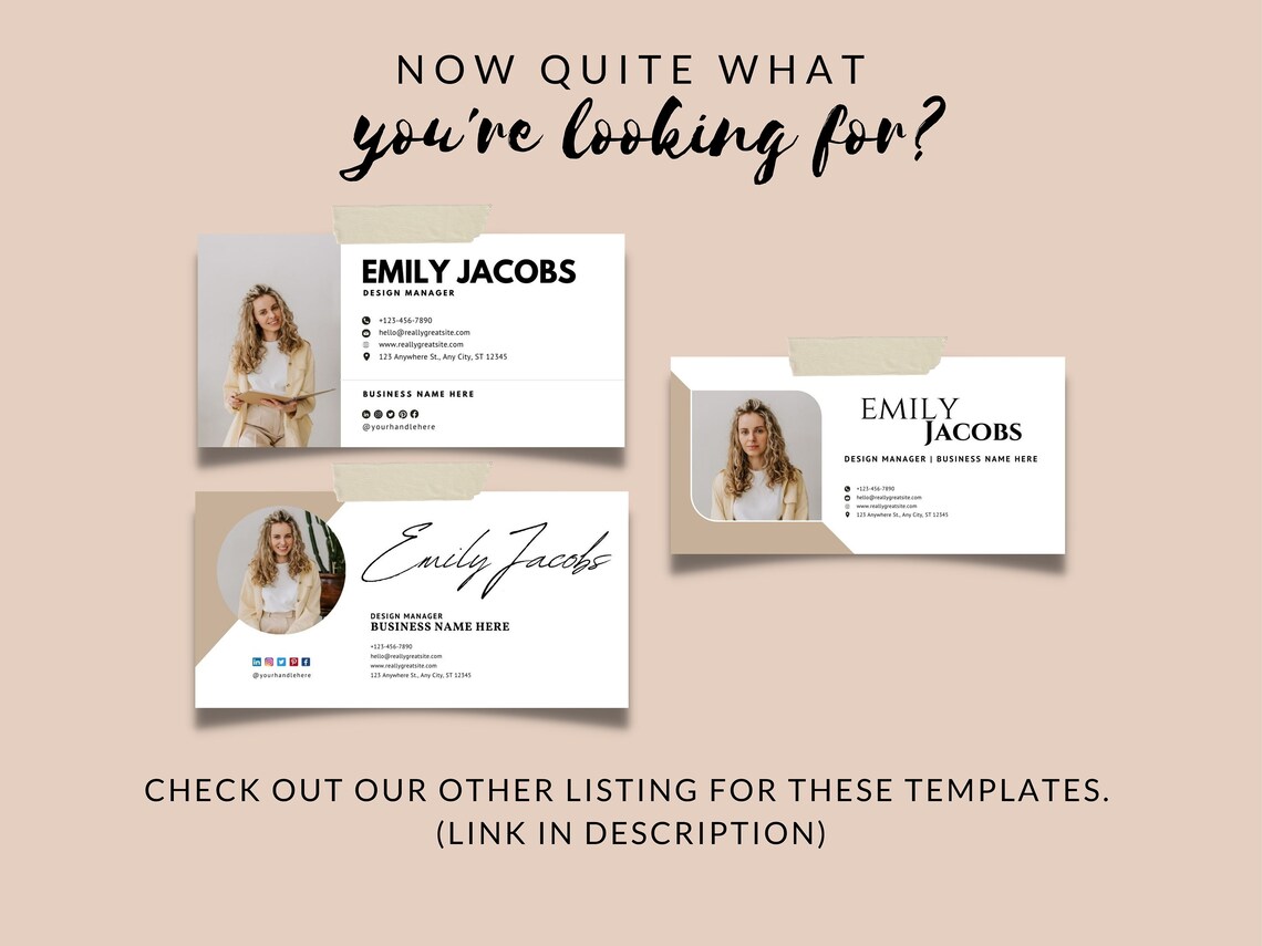 Modern Teacher Email Signature Collection Elevate Your Communication ...