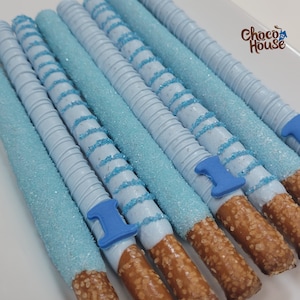 24 Pretzel rod Baby Shower Birthday Anniversary Graduation and more. 24 pieces