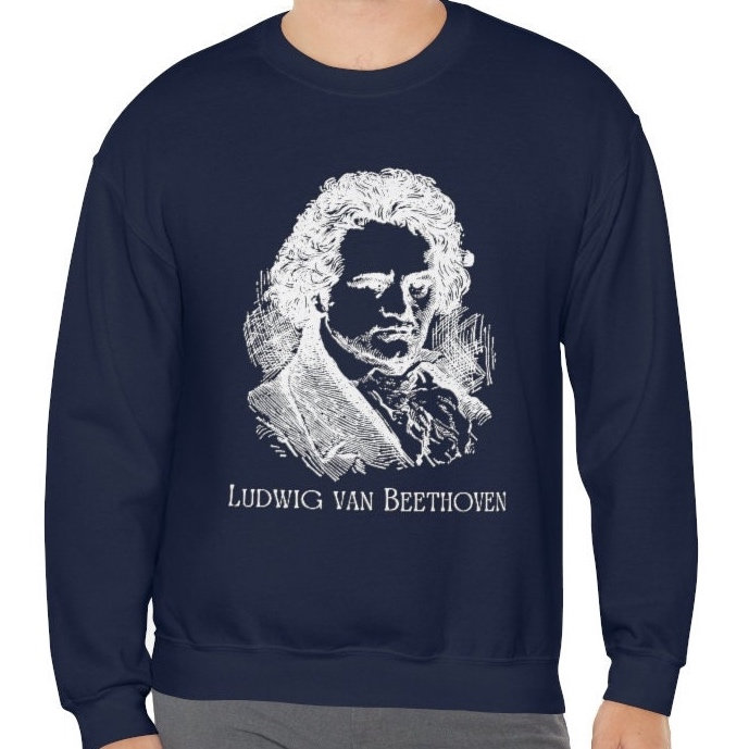 Beethoven Sweatshirt - Etsy Beethoven Sweatshirt - Etsy