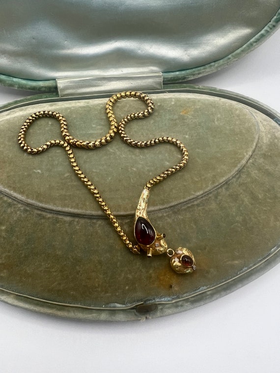 Antique snake necklace - Gem Antique snake necklace - Gem