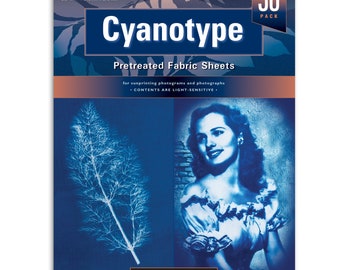 Jacquard Cyanotype Fabric Sheets - 30 pack
