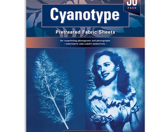 Jacquard Cyanotype Fabric Sheets - 30 pack