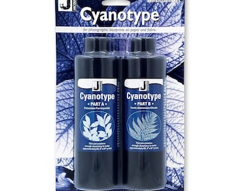 Jacquard Cyanotype Kit | Complete Sun Printing Starter Set with Fine Art Paper, Frame and Chemistry